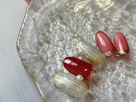 上品バカラネイル♪
