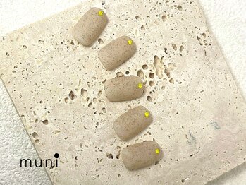 ムニネイル 心斎橋(muni NAIL)/定額60分アートコース/初回¥5900