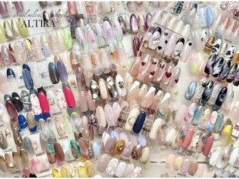 ネイルサロンアンドスクール アルティラ(Nail Salon& School ALTIRA)の写真/ご新規様ご予約再開★ご予約数No1の150種類から選べるデザインコース5400円～