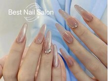 Best Nail 銀座店【ワンホンネイル・スカルプ・パラジェル・上品ジェルネイル】/マグネットネイル