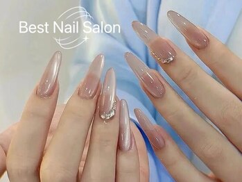 Best Nail 銀座店【ワンホンネイル・スカルプ・パラジェル・上品ジェルネイル】/マグネットネイル