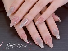 自爪に負担の少ないフィルイン導入サロン♪【春/桜/スカルプ/いちご/コーラルピンク/ドット】