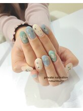 プライベート ネイルサロン マーマ(murmur)/押し花ネイル