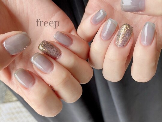 2025年冬】くすみカラーのネイルデザイン集｜人気順｜ホットペッパー  