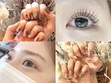 Q.ネイルとアイの同時施術は可能ですか?【国分寺/パラジェル/パリジェンヌ/まつげパーマ/眉毛/アイブロウ】