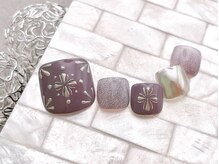 ネイルサロン ふるる 大須店/フット☆ミディアムネイル