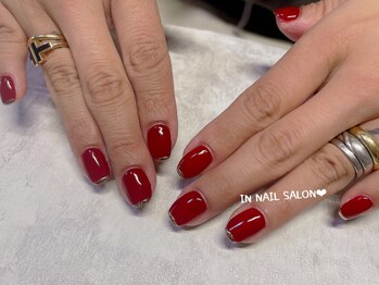 インネイルサロン 日暮里(IN NAIL SALON)/初回オフ無料ミラーフレンチ7500