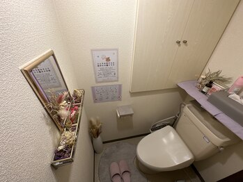 フルリー(Fleuliy)/清潔感のあるお手洗い