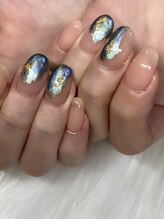 サフィールネイルサフィールネイル(Saphir nail)/水彩ネイル