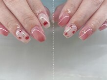 ココナッツネイル/ミラーネイル