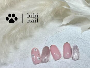 キキネイル たまプラーザ店(kikinail)/5.6月定額B／お花ネイル