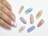 【ハンド】持ち込みデザイン4本￥7150 オフ無料パラジェル込