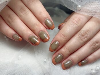 ジョアネイル(JOA Nail)/フレンチ/シンプル/春ネイル