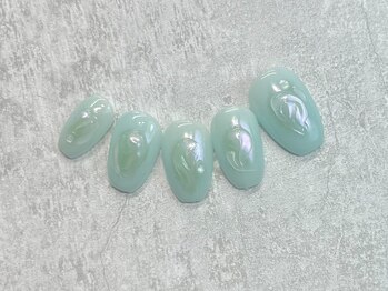 カシータ(casita)/ぷっくりオーロラネイル