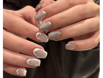 タスメット(+met)/～マグネット×縁囲みネイル！～