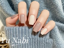 ちゅるん ワンカラーネイル