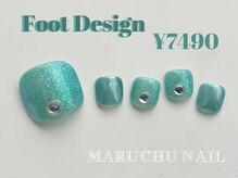 マルチューネイル 池袋(MARUCHU NAIL)/フット定額デザイン