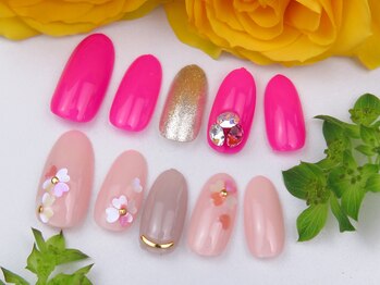 リーネイル 天神(Re.nail)/定額デザインネイル♪