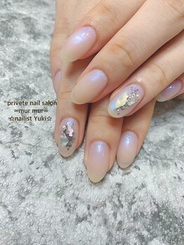 プライベート ネイルサロン マーマ(murmur)/オーロラネイル