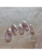 キュアーズ ネイル(CURES NAIL)/パープルニュアンス