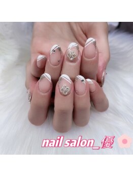 ネイルサロン 優/大人気ワンホンネイル♪