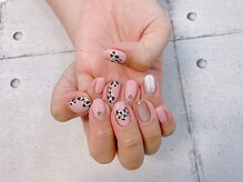 ネイル ビューティーマジック 葛西本店/ダルメシアンネイル