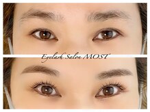 モスト(MOST)/まつげパーマ＆眉毛スタイリング