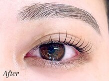 ミーナ 大財店(mina)/アイブロウWAX＋まつ毛パーマ上