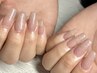 ご新規様オフ無料☆チップ長さ出し10本ワンカラーコース