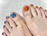 【初回500円OFF】FOOTネイル持ち込みデザイン