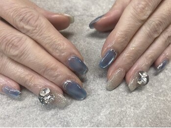 ネイルサロンファストネイルプラス 新宿店(FAST NAIL PLUS)/2025夏ネイル【マグネット】