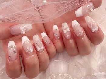ミルキーウェイバイミーネイル 南堀江店(Milkyway by menail)の写真/【指先から魅力的に♪】トレンドアート(韓国ネイル/ワンホン)もお任せください★駅近好立地で通いやすさ◎