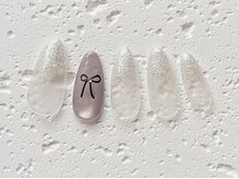 ジュネル/シンプルリボンネイル