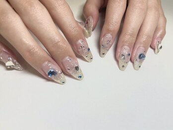 ネイルサロン クリスタルリーフ(Nailsalon Crystal Leaf)の写真/【歴18年・16年のベテランネイリストが施術】ネイルで失敗してしまった方、ぜひ当サロンにお任せ下さい*
