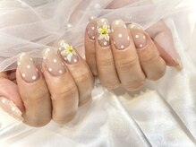 リリー(Lily)/持ち込み/キルティング/冬ネイル