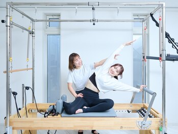 ピラティススタジオ Albright 前里店【アルブライト】の写真/《マシンピラティスで、しなやかなカラダに♪》インナーマッスルを鍛えて、ぽっこり下腹も解消◎