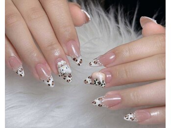 自爪アートやり+パーツつけ放題