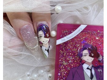 フラッシュネイル 痛ネイル 春