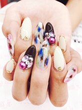 ネイリシャス(NAILICIOUS)/秋のニュアンスネイル♪
