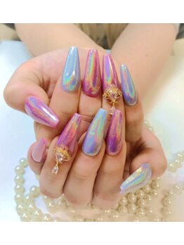 ビューティーアップ 池袋(Beauty Up)/ユニコーンネイル