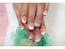 アンドシュシュネイル(&CHOU CHOU nail)/お客様ネイル　定額￥7980