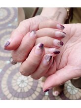 ネイルサロン リスタ(Rista)/ニュアンス　フレンチ　秋