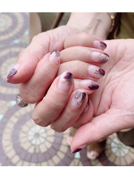 ネイルサロン リスタ(Rista)/ニュアンス フレンチ 秋