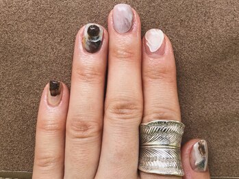 ターンネイルスタジオ 中央林間(TURN nail studio)/ニュアンスデザイン★ショート