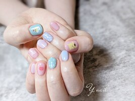 ダブルプリンネイル