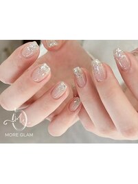 ラメグラデーション