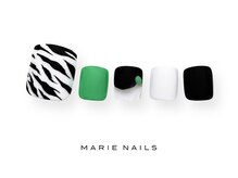 マリーネイルズ 横浜店(MARIE NAILS)/定額￥8,800　ゼブラ　0912g
