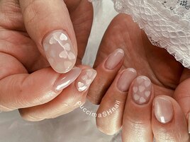 ハートフレークマグネット