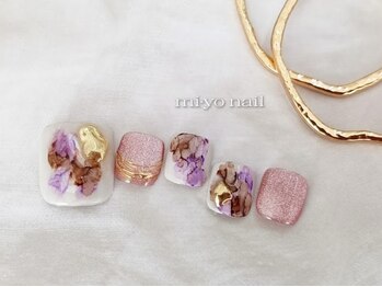 ミーヨ ネイル(mi-yo nail)/フット【定額¥10450(税込)★】