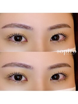 ソピーロ 三番町店(sopiro)/まつ毛パーマ×アイブロウWAX